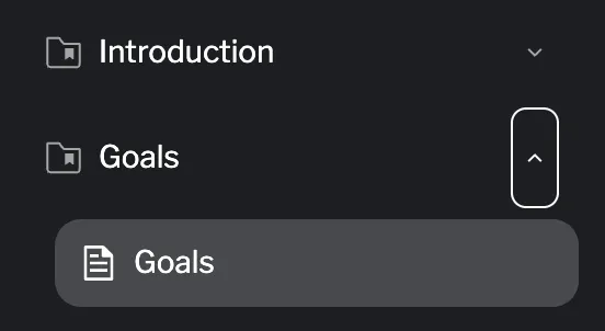 Toggle chapters to manage visual clutter Collapsed chapters for cleaner view