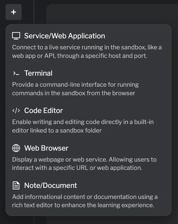 Adding tabs to layouts